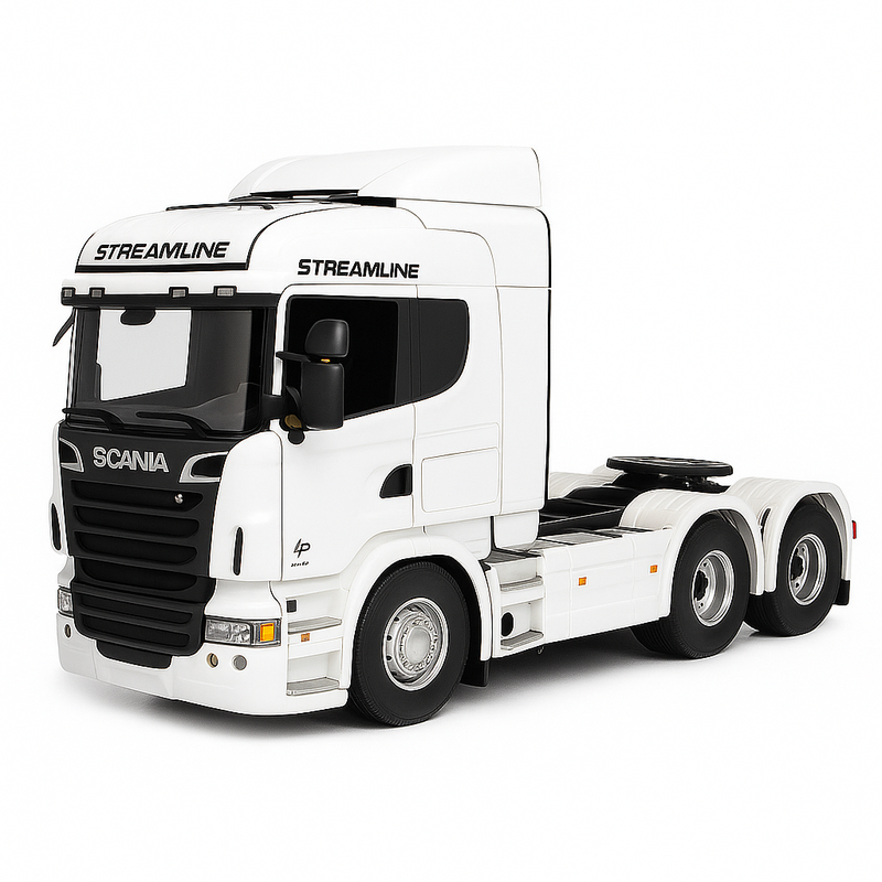 Caminhão Scania S540 6X4 Miniatura Realista de Controle Remoto + Carreta de Brinde (OFERTA MÊS DOS PAIS)